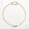 925 Sterling Silver Diamond Keeper Bracelet with clean, elegant finish