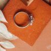Elegant marquise ring with clean, understated detailing