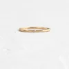 925 Sterling Silver Morse code ring with initial-inspired dotted design