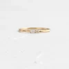 Elegant initials ring with dotted pattern and refined sparkle