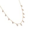 925 Sterling Silver Diamond Necklace - Image 3