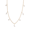 925 Sterling Silver Diamond Necklace