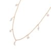 925 Sterling Silver Diamond Necklace - Image 3