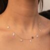 925 Sterling Silver Diamond Necklace - Image 4