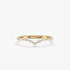 925 Sterling Silver Diamond Nesting Ring