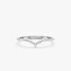 925 Sterling Silver Diamond Nesting Ring - Image 2