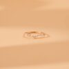 925 Sterling Silver Diamond Nesting Ring - Image 5