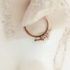 Oval ring featuring pave-set Premium CZ Diamond detailing