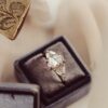 Elegant oval ring with a classic, timeless silhouette