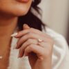 925 Sterling Silver ring featuring premium CZ diamond pave setting