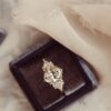 Elegant oval ring with a refined, versatile profile
