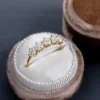 Timeless gold-plated ring with a clean, simple design