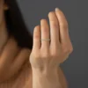 Ring featuring Premium CZ Diamond accents in a refined design