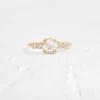 925 Sterling Silver Diamond Ring | 0.6ct Rose Cut Diamond Ring - Image 8
