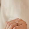 925 sterling silver ring finished with thick gold plating