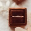 Versatile ring with simple silhouette and delicate sparkle