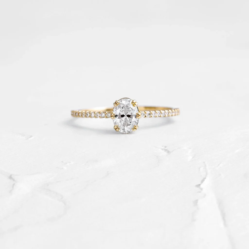 925 Sterling Silver Diamond Ring