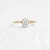 925 sterling silver ring with a classic, graceful silhouette
