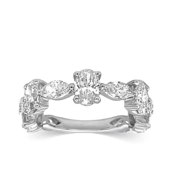 925 Sterling Silver Diamond Ring