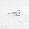 Sterling silver ring with a simple, elegant polished design