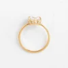 Sterling silver ring featuring a Premium CZ diamond