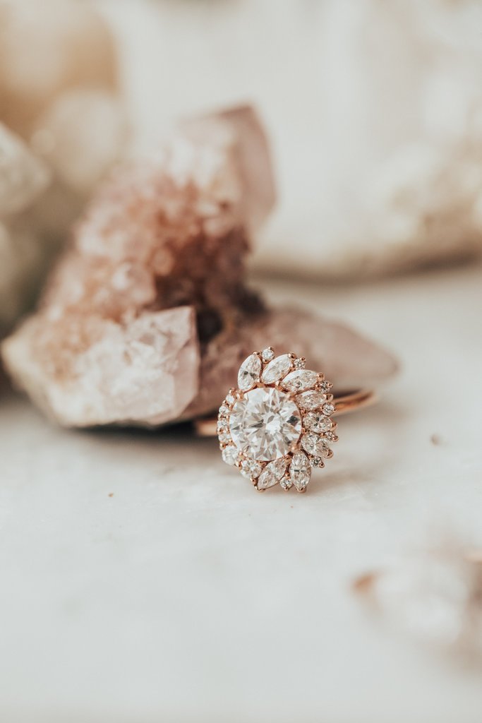 925 Sterling Silver Diamond Round Brilliant Ring