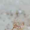 925 Sterling Silver Diamond Round Brilliant Ring - Image 2