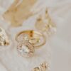 Elegant sterling silver ring with a classic round stone design