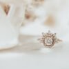925 Sterling Silver Diamond Round Brilliant Ring