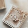 925 Sterling Silver Diamond Round Brilliant Ring - Image 2