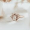 925 Sterling Silver Diamond Round Brilliant Ring - Image 3