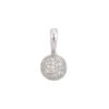 925 Sterling Silver Diamond Round Pendant - Image 3