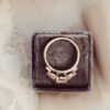 925 Sterling Silver Diamond Round Ring - Image 4