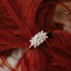 925 Sterling Silver marquise ring with elegant stone shape