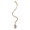 925 Sterling Silver Diamond Serpent Snake - Image 6