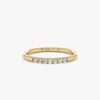 925 Sterling Silver Diamond Stacking Ring