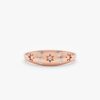 925 Sterling Silver Diamond Starburst Dome Ring - Image 3
