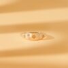 925 Sterling Silver Diamond Starburst Dome Ring - Image 6