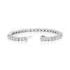 925 Sterling Silver Diamond Tennis Bracelet , Diamond bracelet - Image 5