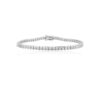 925 Sterling Silver Diamond Tennis Bracelet - Image 4