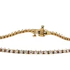 925 Sterling Silver Diamond Tennis Bracelet - Image 4