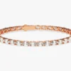 925 Sterling Silver Diamond Tennis Diamond Bracelet For Women - Image 3