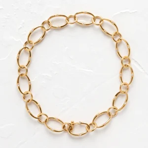925 Sterling Silver Diamond Tethered Bracelet