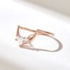 Delicate ring with a 1.07 mm band width