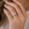 925 Sterling Silver Diamond Upon a Star Band - Image 4