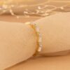 925 Sterling Silver Diamond Wave Ring - Image 5