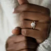 925 sterling silver ring with a timeless polished profile