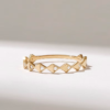 925 Sterling Silver Diamond Wedding Ring - Image 2