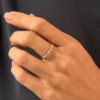 925 Sterling Silver Diamond Wedding Ring - Image 3