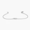 Bracelet featuring Premium CZ Diamond stones in a baguette setting